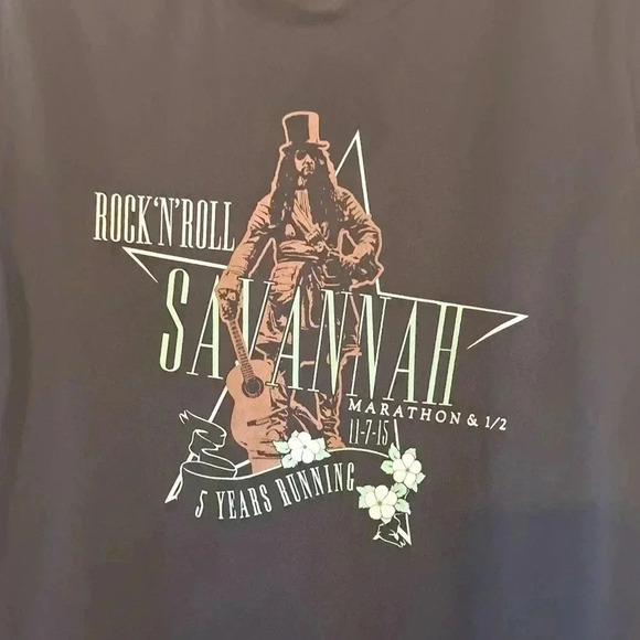 Rock'N'Roll Savanah Brooks T-Shirt EUC Size Medium 100%Polyester - Picture 2 of 8